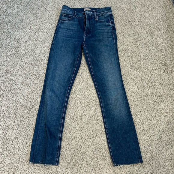 MOTHER Dazzler Straight Leg mid rise Crop in “We’re All In This Together”, 23 - Picture 3 of 16